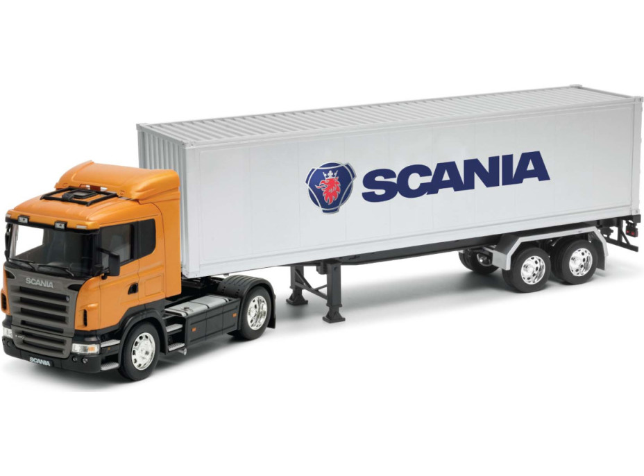 Welly Tahač s přívěsem Scania R 470 model 1:32