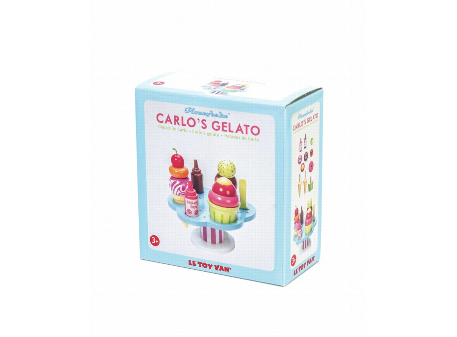 Le Toy Van Set se zmrzlinou Carlos