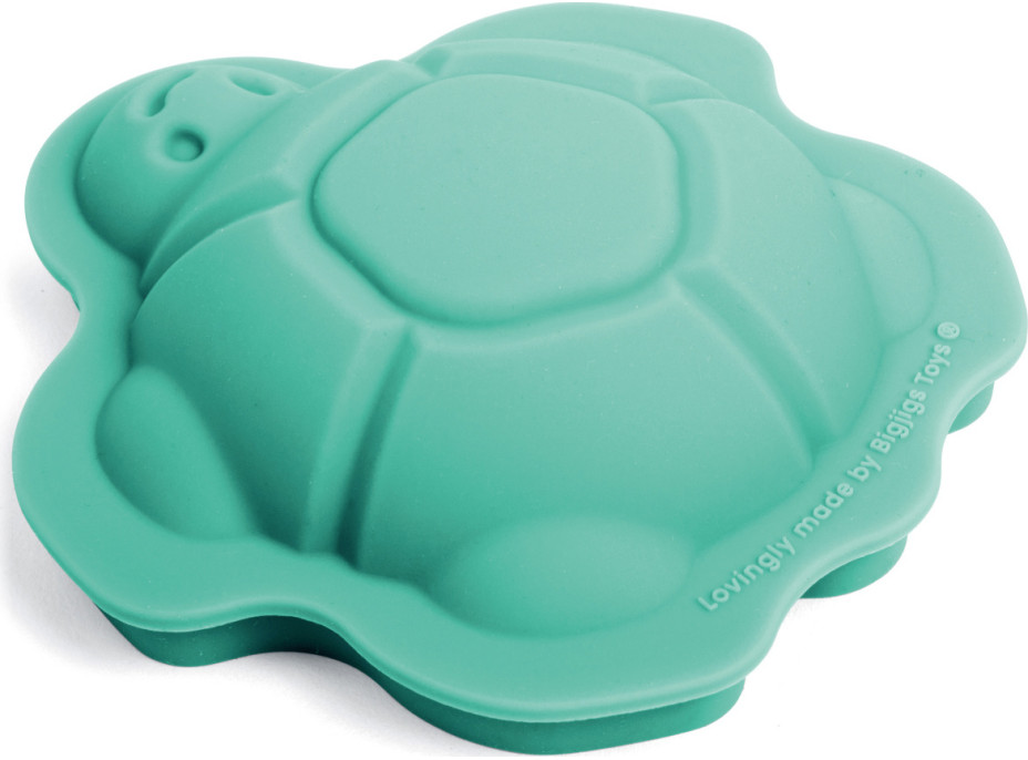 Bigjigs Toys Silikonové formičky zelené Eggshell