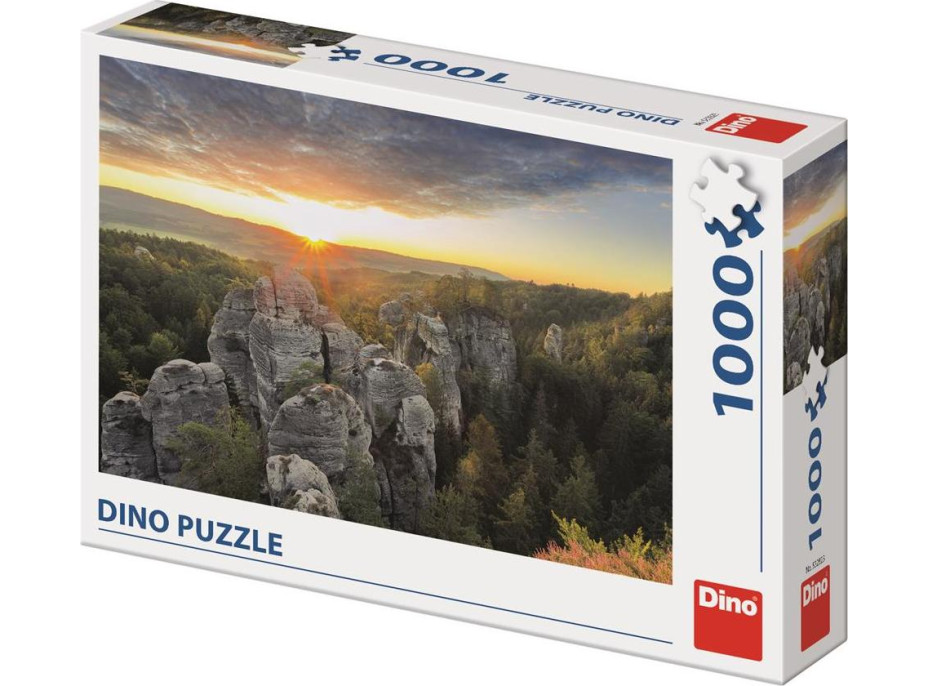 Dino Puzzle Skalnaté stěny 1000 dílků