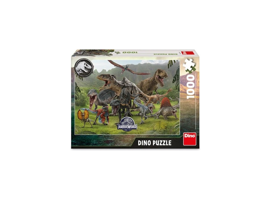 Dino Puzzle Jurský Svět 1000 dílků