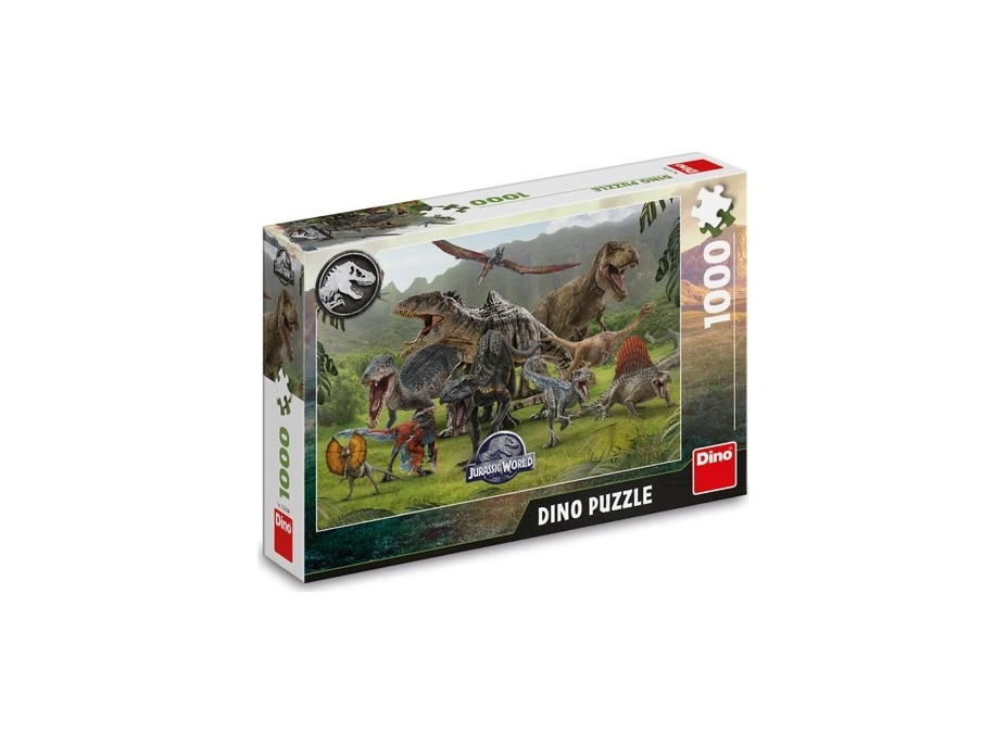 Dino Puzzle Jurský Svět 1000 dílků