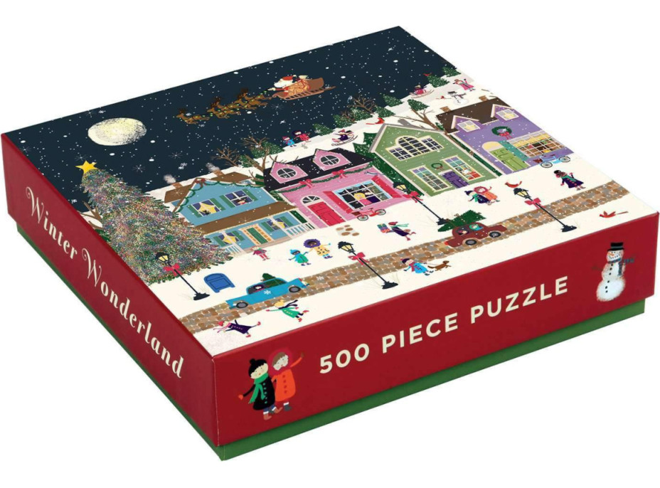 Galison Puzzle Zimní říše divů 500 dílků