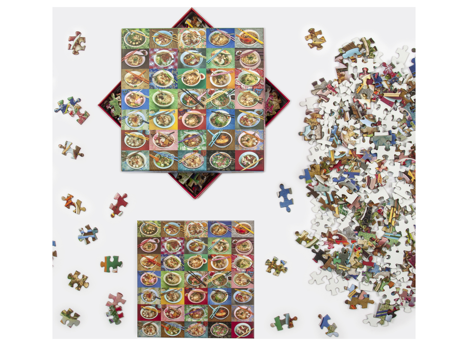 Galison Puzzle Nudlová variace 500 dílků