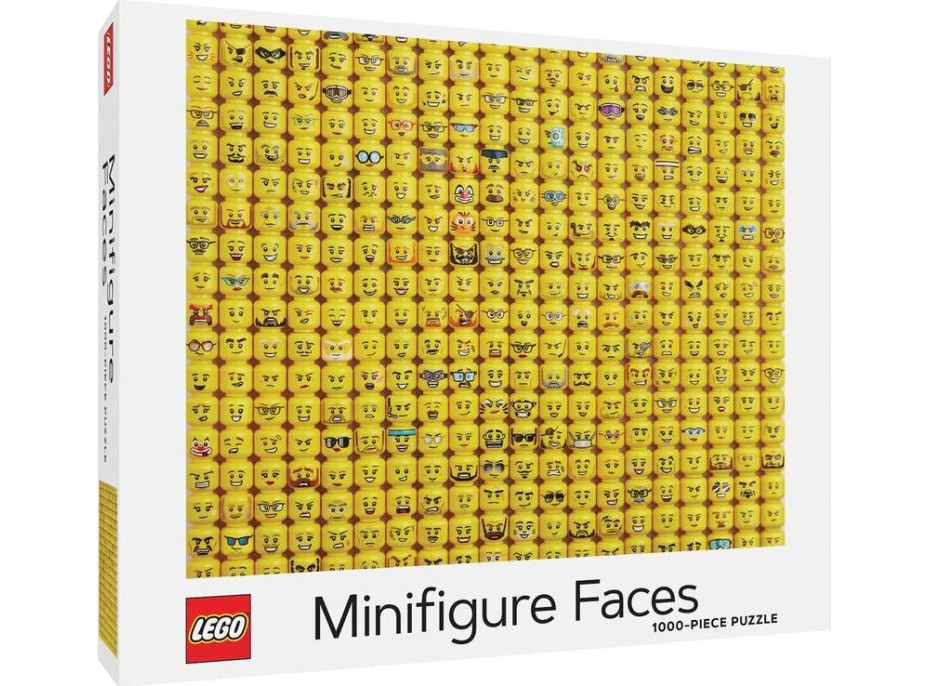 Chronicle Books Puzzle LEGO® Obličeje minifigurek 1000 dílků