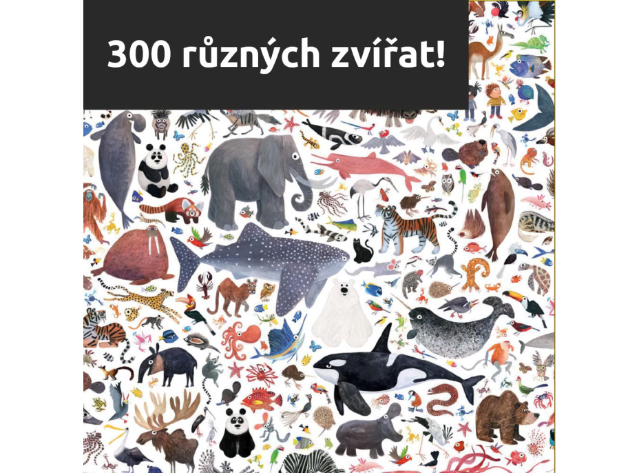 Chronicle Books Puzzle Ahoj zvířata světa 500 dílků