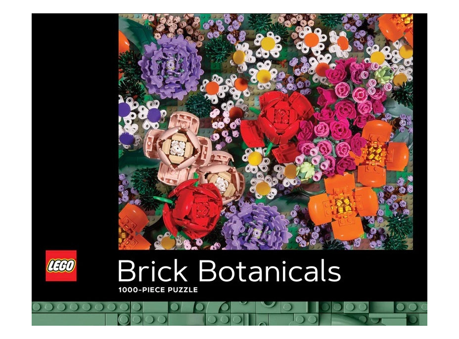 Chronicle Books Puzzle LEGO® Botanické rostliny 1000 dílků