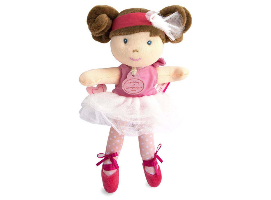 Doudou Jolijou Panenka mini baletka "Les Tutus" 23 cm