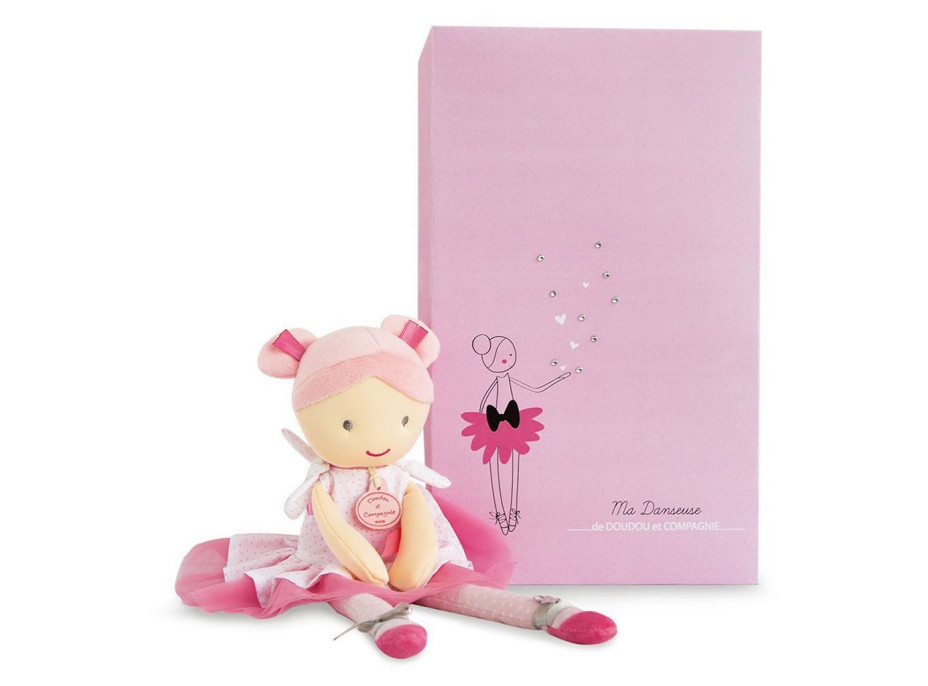 Doudou Jolijou Panenka baletka Lily Rose 36 cm