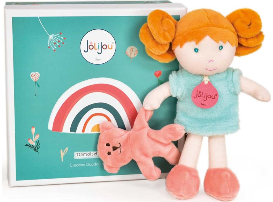 Doudou Jolijou Panenka Miss Mint 21 cm