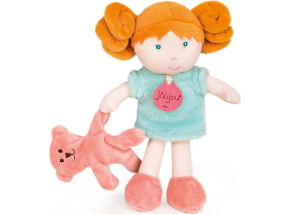 Doudou Jolijou Panenka Miss Mint 21 cm