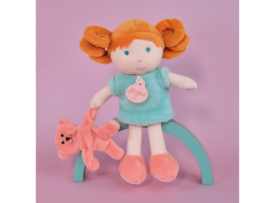 Doudou Jolijou Panenka Miss Mint 21 cm