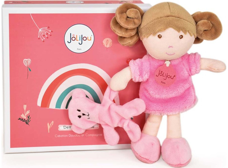 Doudou Jolijou Panenka Miss Rose 21 cm