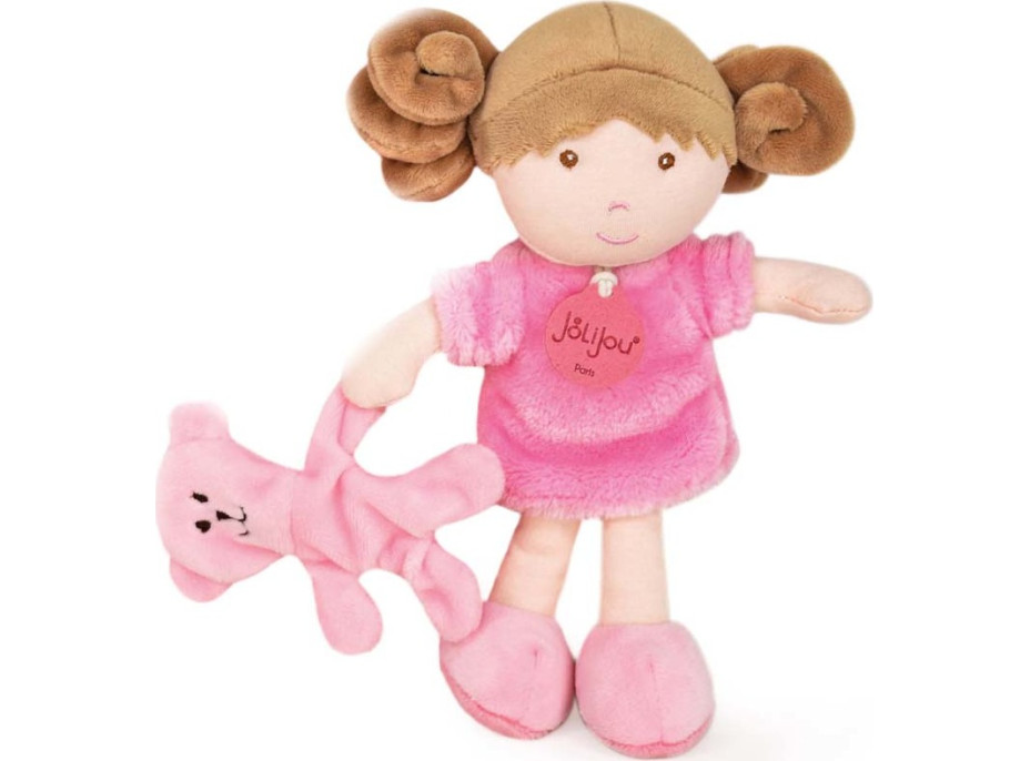 Doudou Jolijou Panenka Miss Rose 21 cm