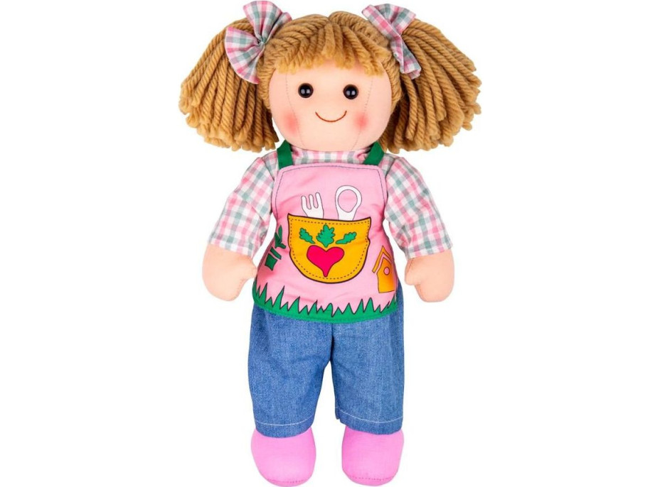 Bigjigs Toys Látková panenka Elsie 34cm