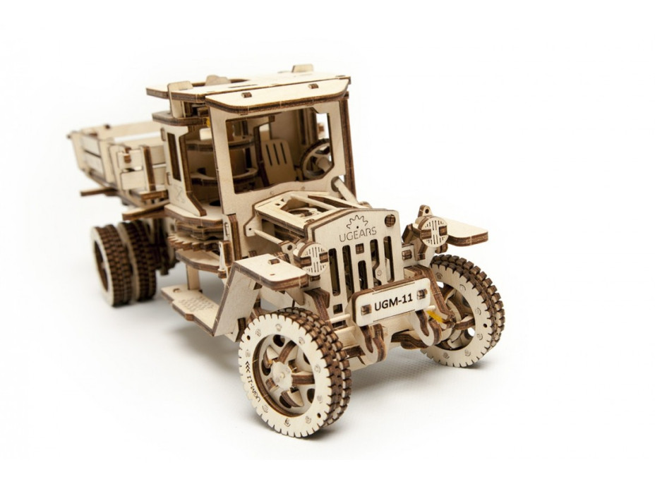 Ugears 3D dřevěné mechanické puzzle UGM-11 Náklaďák