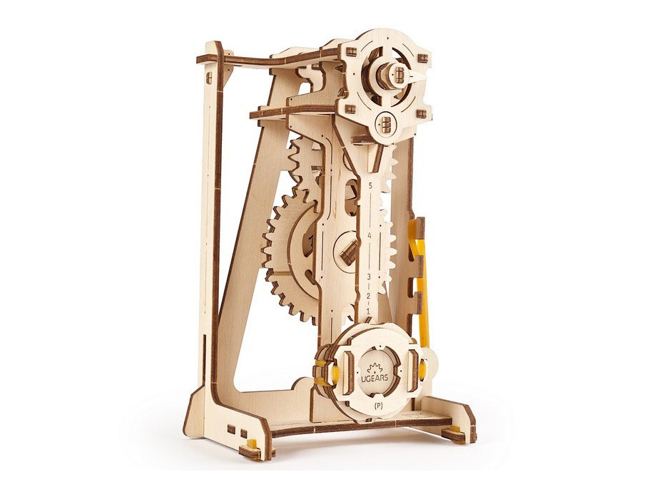 Ugears 3D dřevěné mechanické puzzle STEM výukové kyvadlo