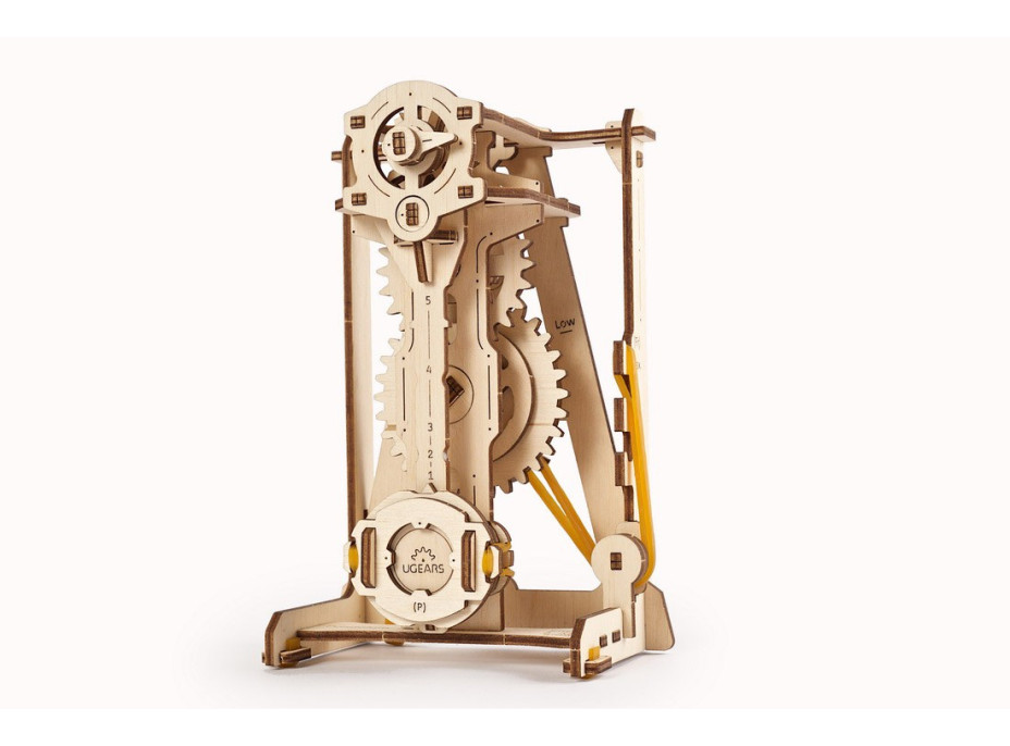 Ugears 3D dřevěné mechanické puzzle STEM výukové kyvadlo