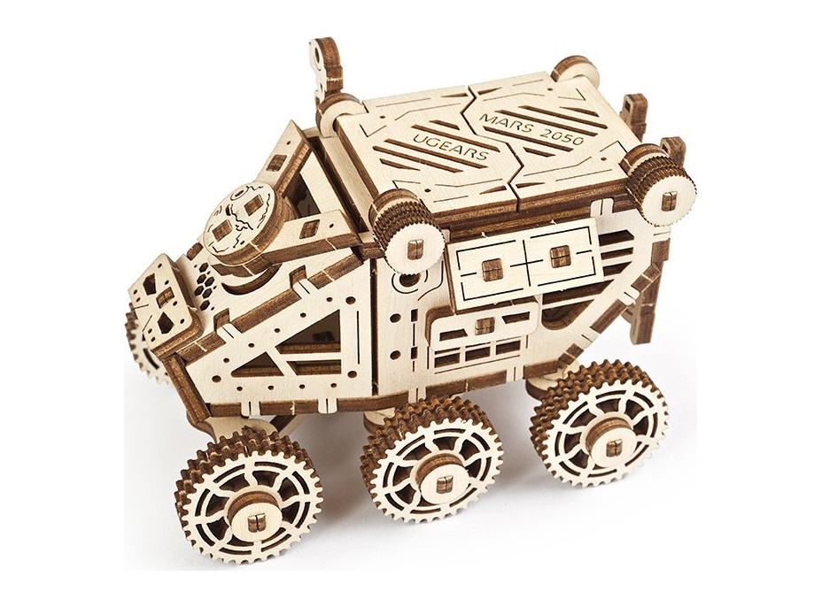 Ugears 3D dřevěné mechanické puzzle Bugina z Marsu