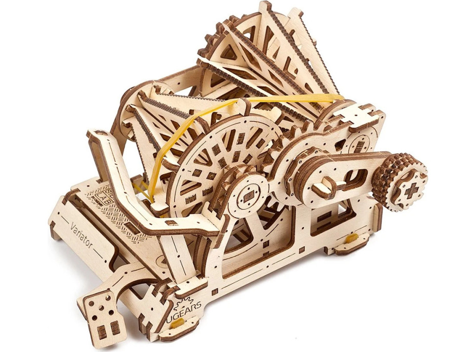 Ugears 3D dřevěné mechanické puzzle STEM výukový variátor