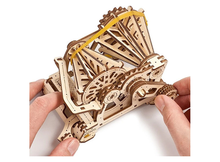 Ugears 3D dřevěné mechanické puzzle STEM výukový variátor