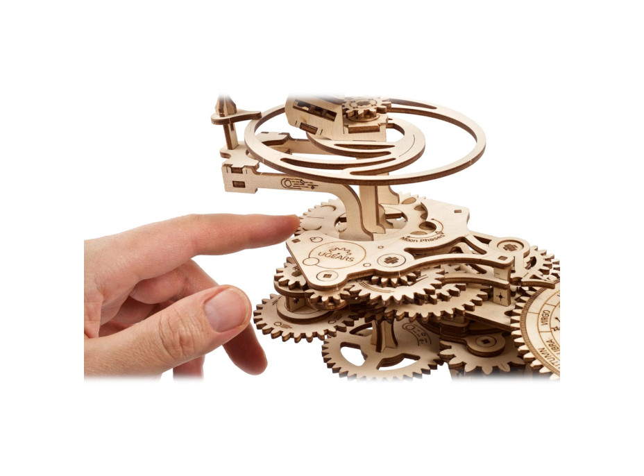 Ugears 3D dřevěné mechanické puzzle Tellurium