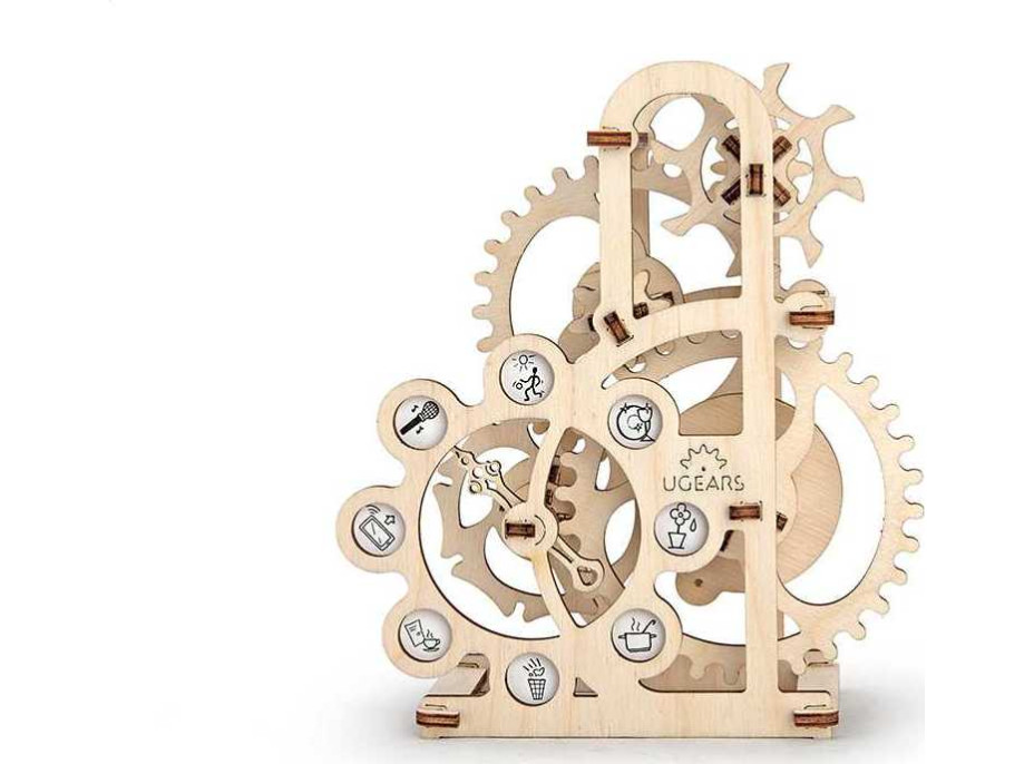 Ugears 3D dřevěné mechanické puzzle Dynamometr