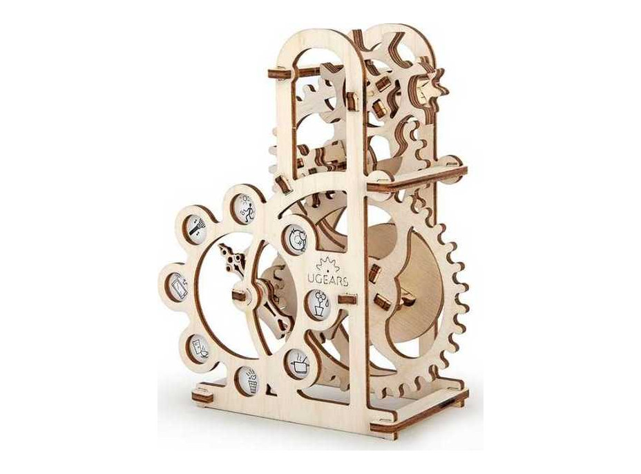 Ugears 3D dřevěné mechanické puzzle Dynamometr