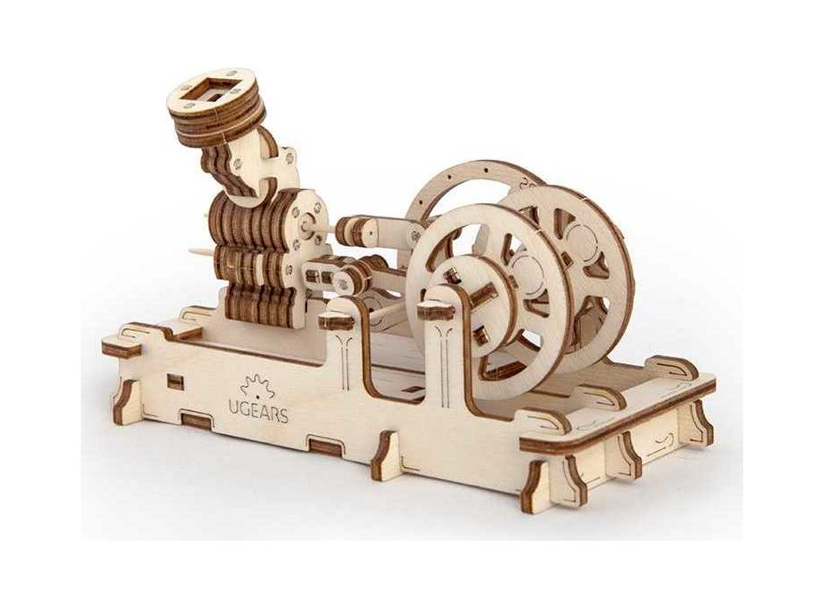 Ugears 3D dřevěné mechanické puzzle Motor