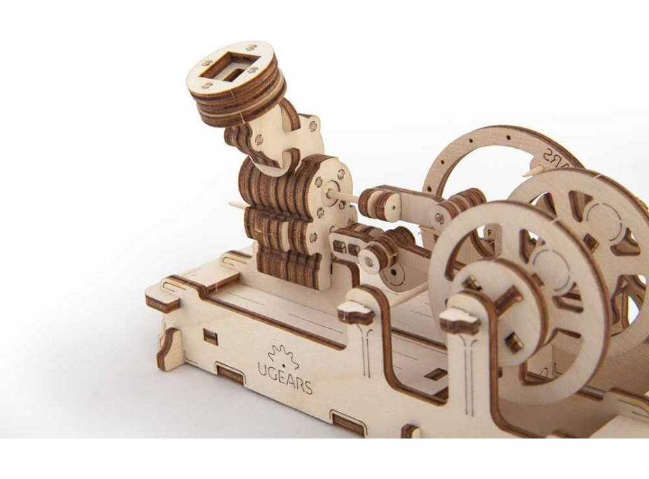 Ugears 3D dřevěné mechanické puzzle Motor