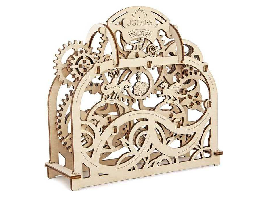 Ugears 3D dřevěné mechanické puzzle Divadlo