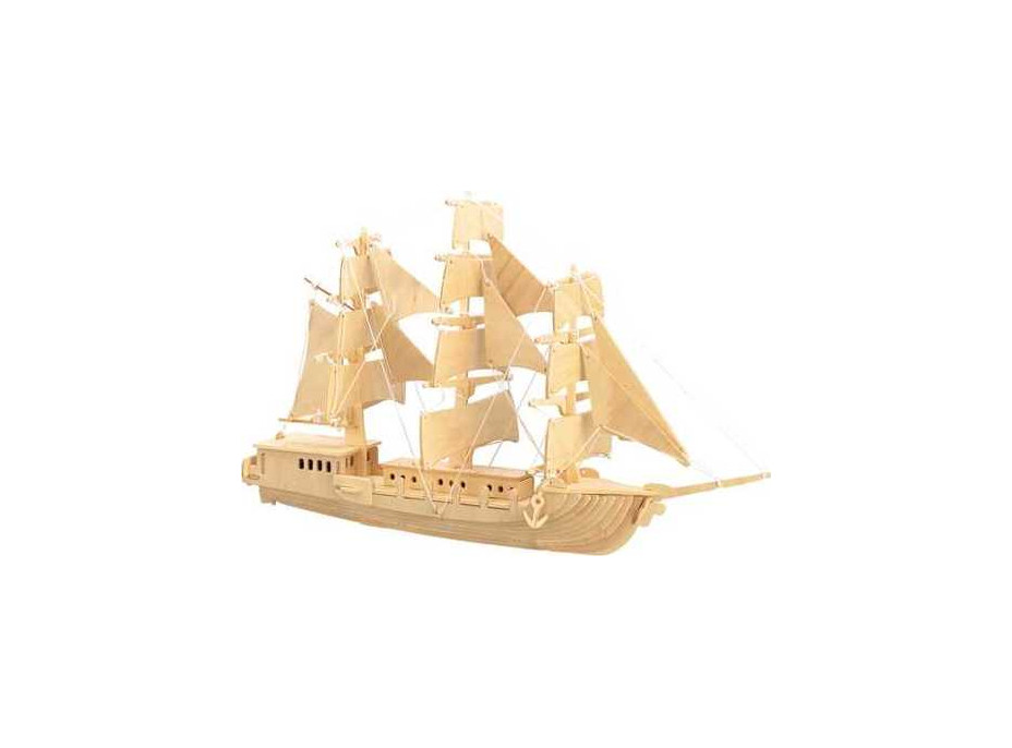 Woodcraft Dřevěné 3D puzzle loď plachetnice P049