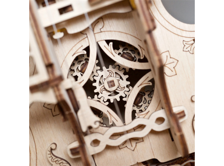 Ugears 3D dřevěné mechanické puzzle Niněra (Hurdy-Gurdy)