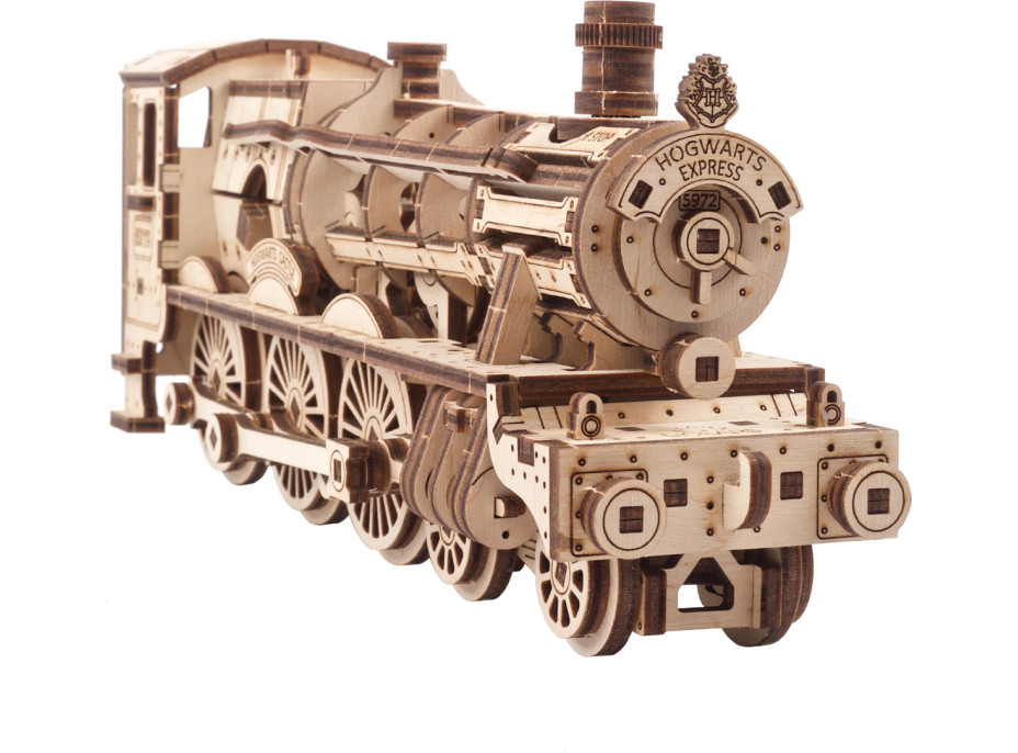 Ugears 3D dřevěné mechanické puzzle Harry Potter Bradavický expres