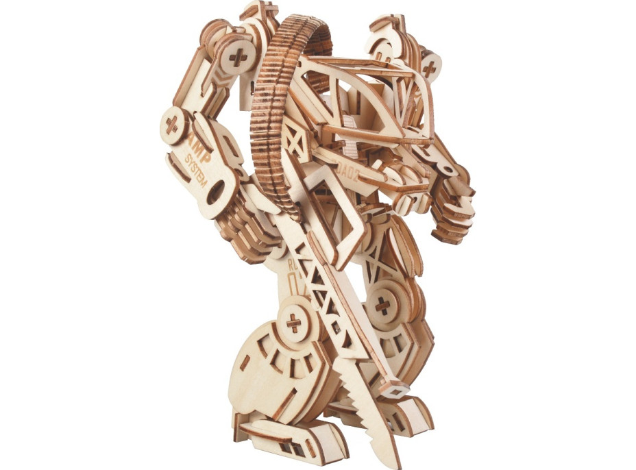 Woodcraft Dřevěné 3D puzzle AMP Powersuit