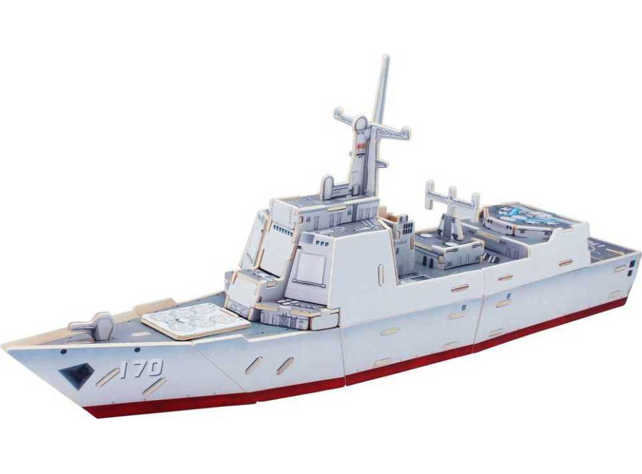 RoboTime Dřevěná skládačka útočná loď Destroyer