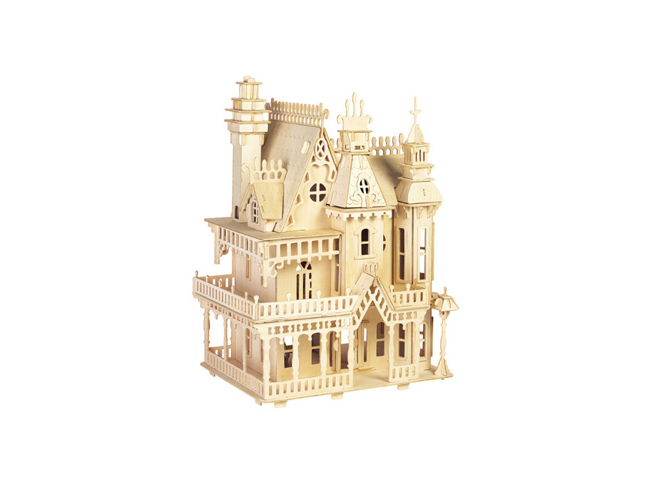 Woodcraft Dřevěné 3D puzzle vila