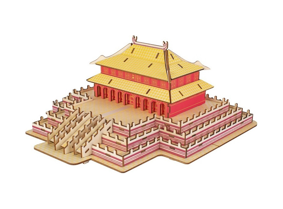 Woodcraft Dřevěné 3D puzzle The Hall of Supreme Harmony