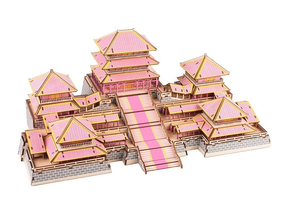 Woodcraft Dřevěné 3D puzzle Epang palace