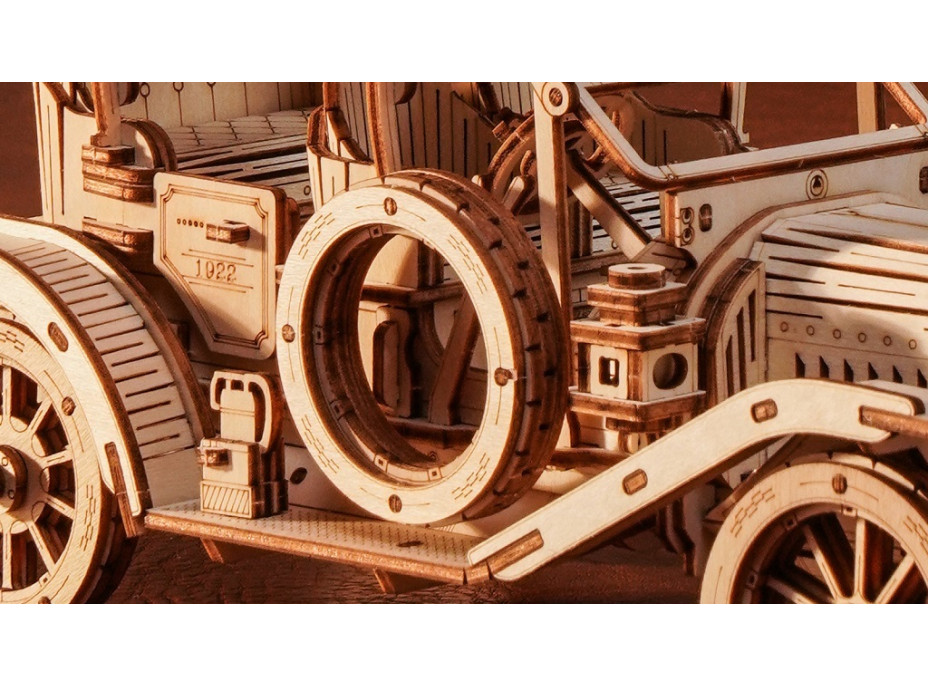 RoboTime Dřevěné 3D puzzle Historické auto - Vintage car