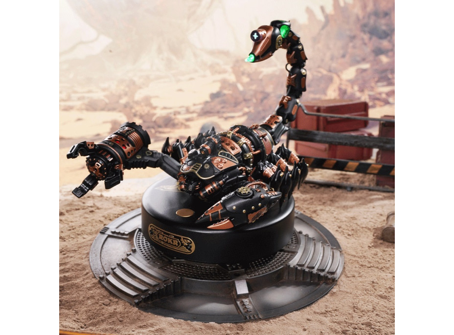 RoboTime 3D mechanické puzzle Císař Scorpion