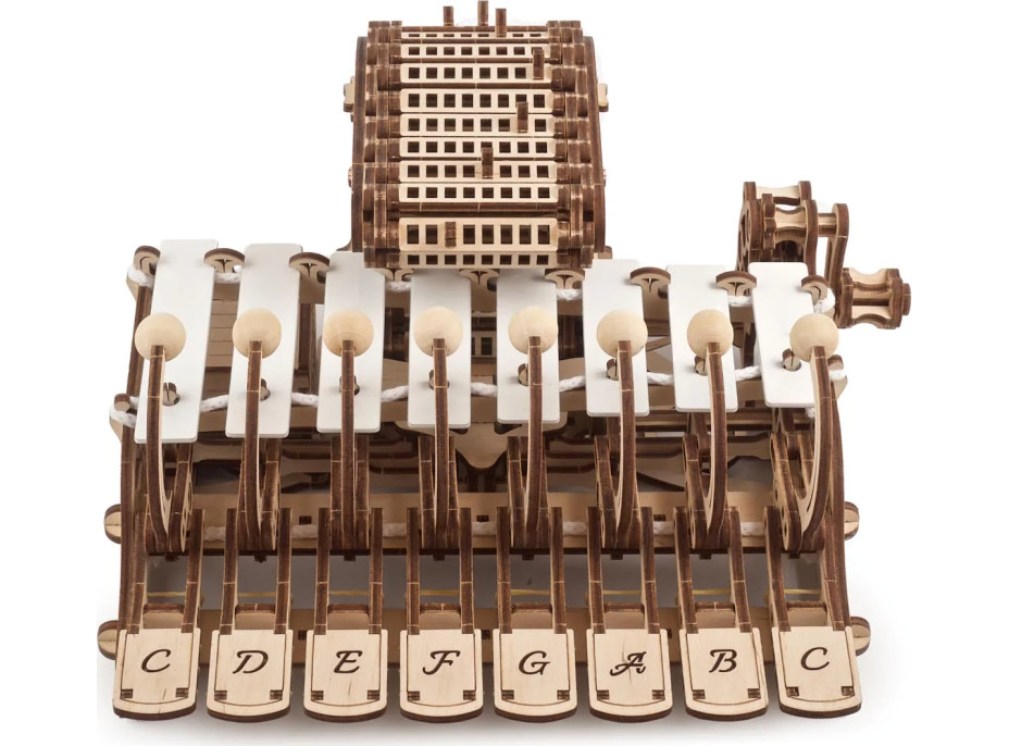 Ugears 3D dřevěné mechanické puzzle Programovatelná celesta