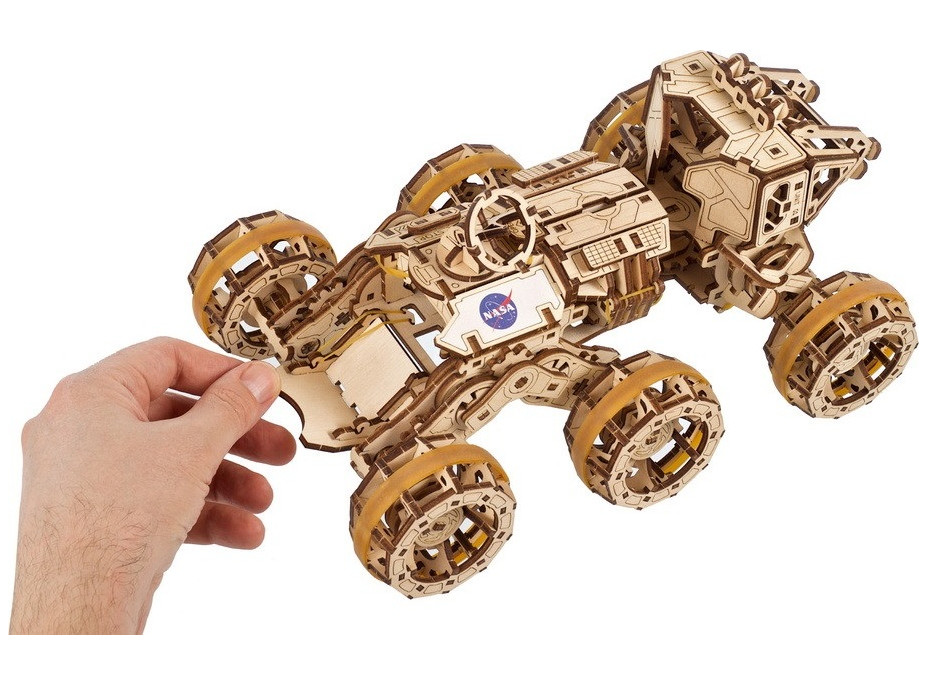 Ugears 3D dřevěné mechanické puzzle Mars Rover