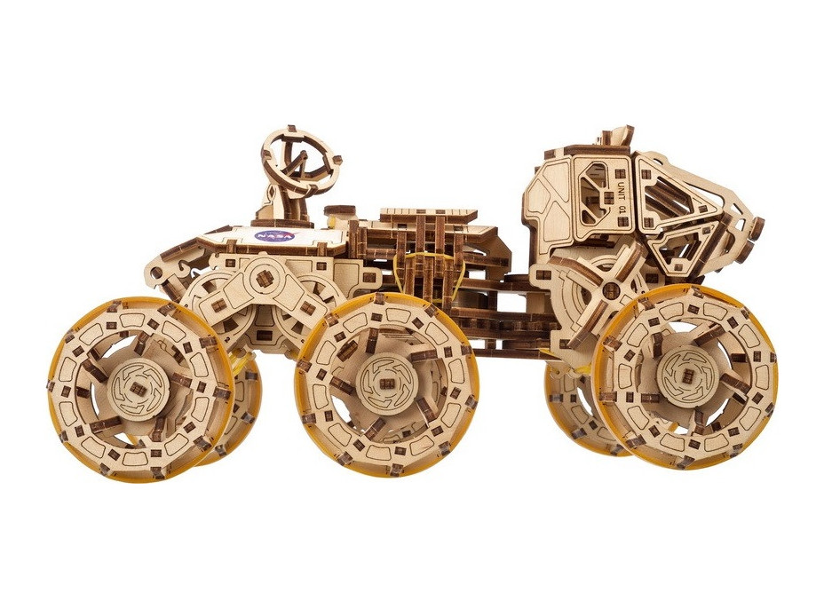 Ugears 3D dřevěné mechanické puzzle Mars Rover