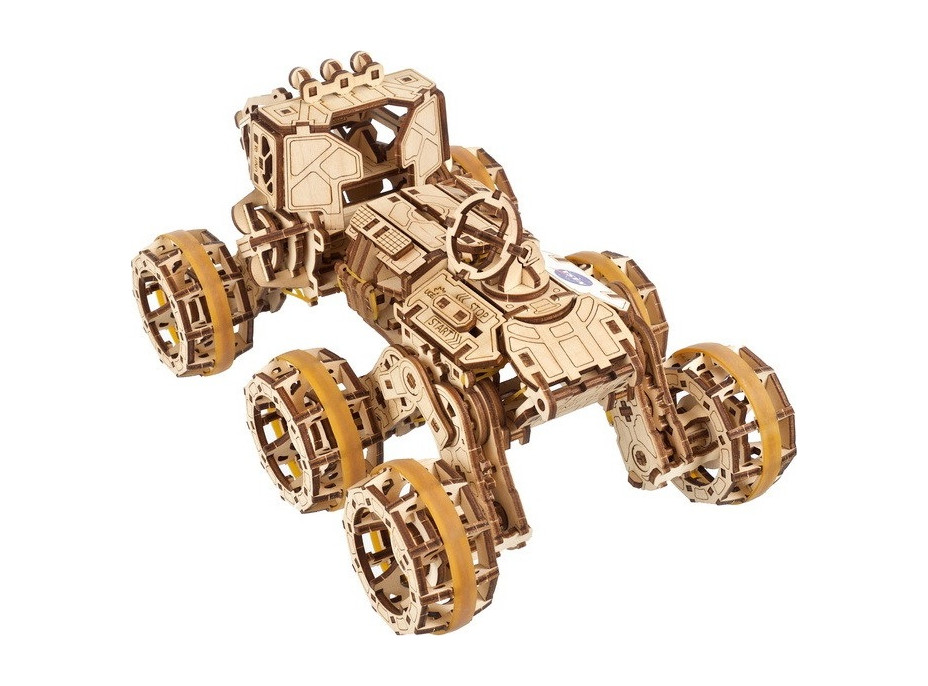 Ugears 3D dřevěné mechanické puzzle Mars Rover