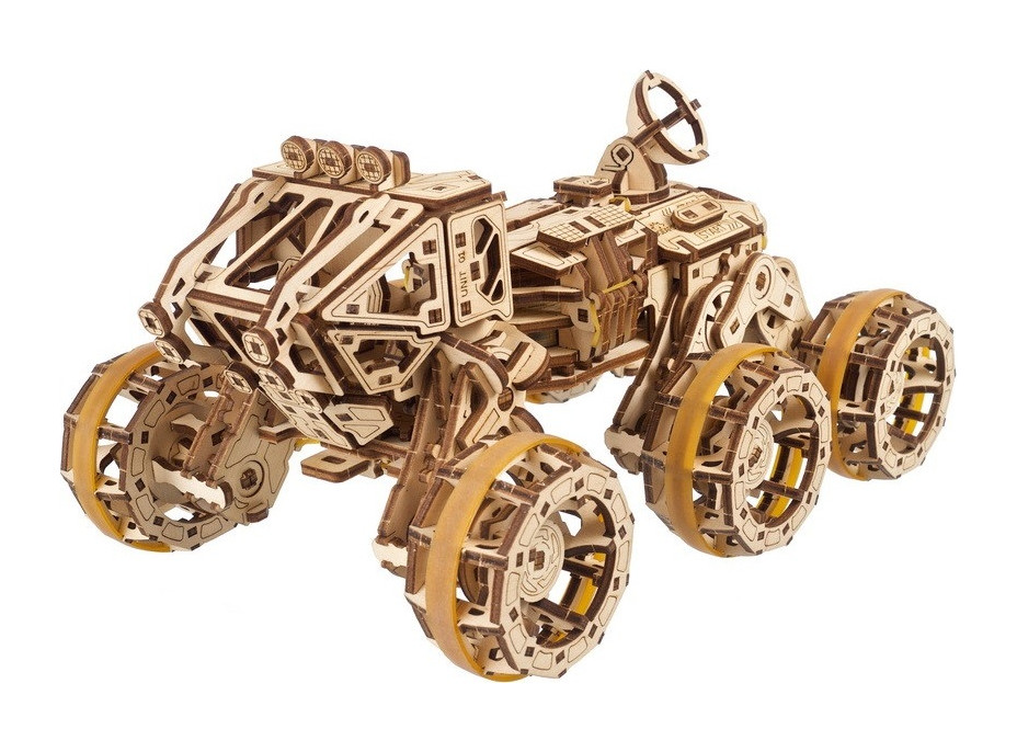 Ugears 3D dřevěné mechanické puzzle Mars Rover