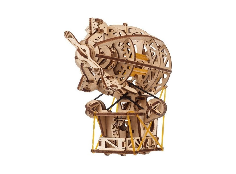 Ugears 3D dřevěné mechanické puzzle STEAMPUNK AIRSHIP