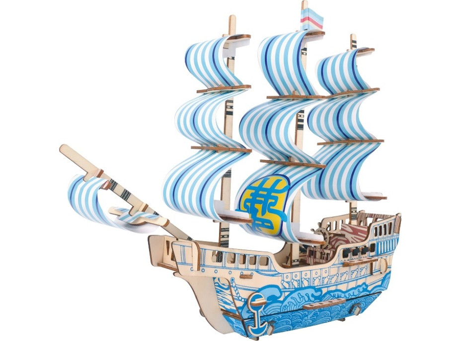 Woodcraft Dřevěné 3D puzzle Loď ze snu