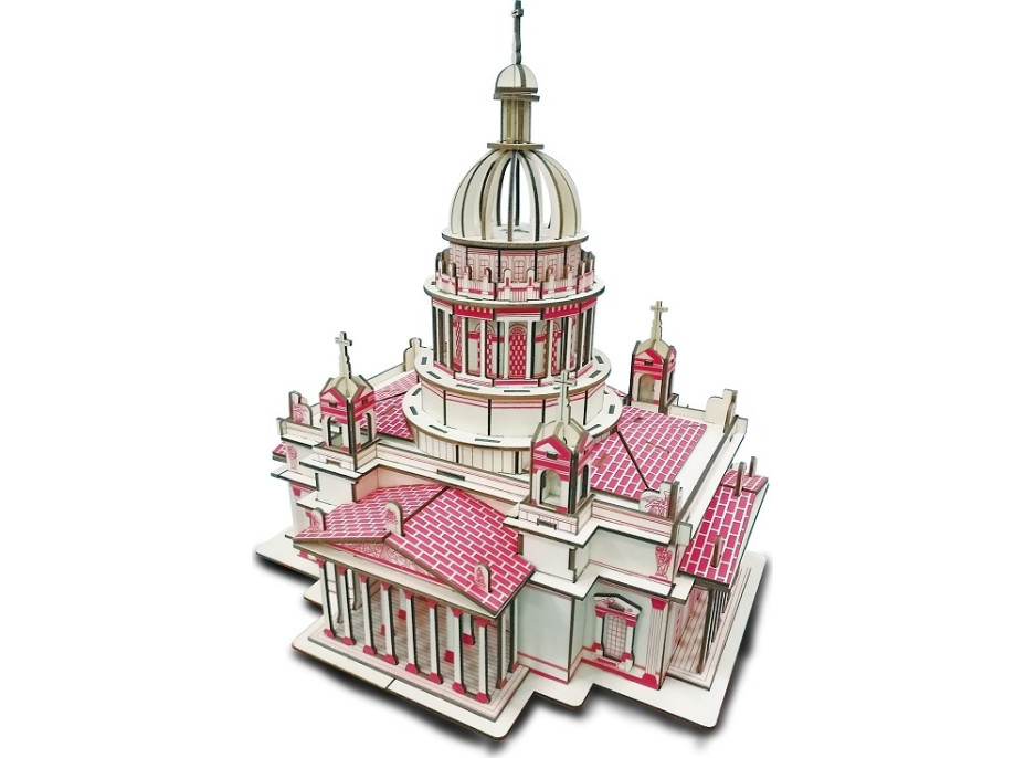 Woodcraft Dřevěné 3D puzzle Issa Kiev's Cathedral