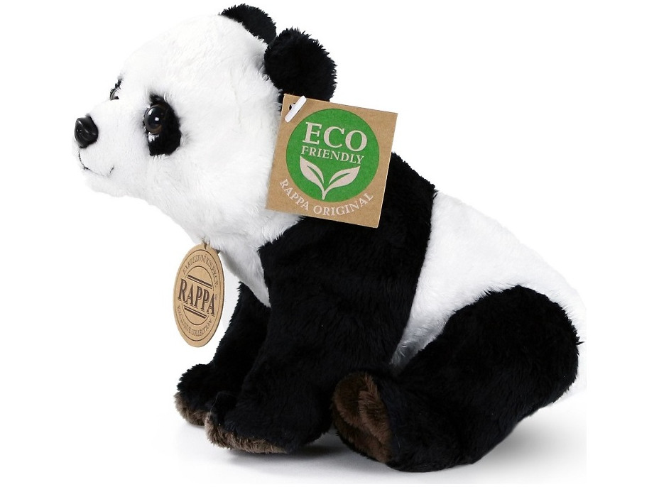 Rappa Plyšová panda 18 cm ECO-FRIENDLY